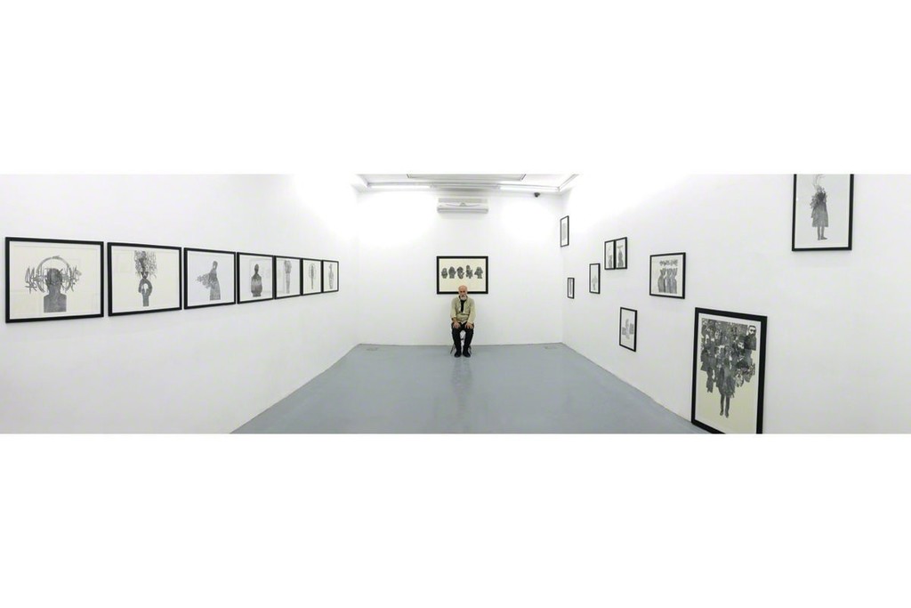 Reza Abedini, Callidrawing, installation view, image courtesy of the Ab/Anbar gallery Reza Abedini, Callidrawing, installation view, image courtesy of the Ab/Anbar gallery