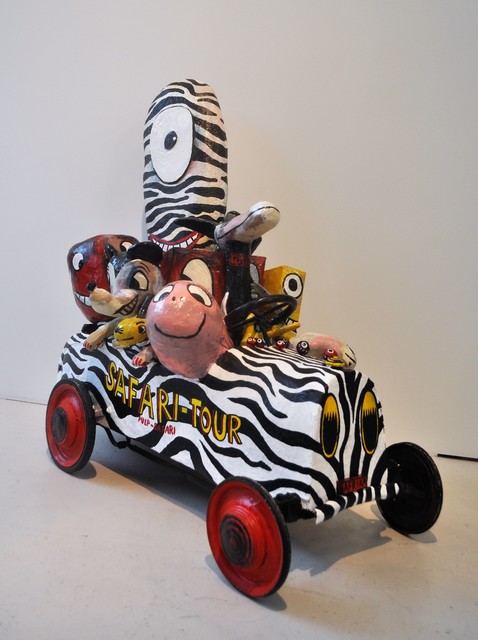 M.S. BASTIAN & ISABELLE L., ‘Seifenkiste-Safari-Tour’, 2017, GALERIE URS REICHLIN