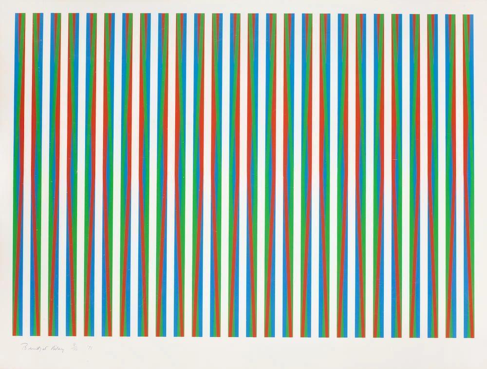 Bridget Riley - Firebird (Schubert 9)