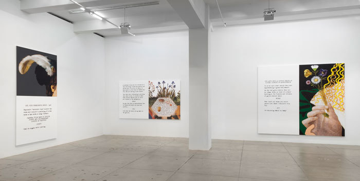 John Baldessari: Movie Scripts/Art, Installation View, Marian Goodman Gallery, New York, October 22 - November 22, 2014 John Baldessari: Movie Scripts/Art, Installation View, Marian Goodman Gallery, New York, October 22 - November 22, 2014