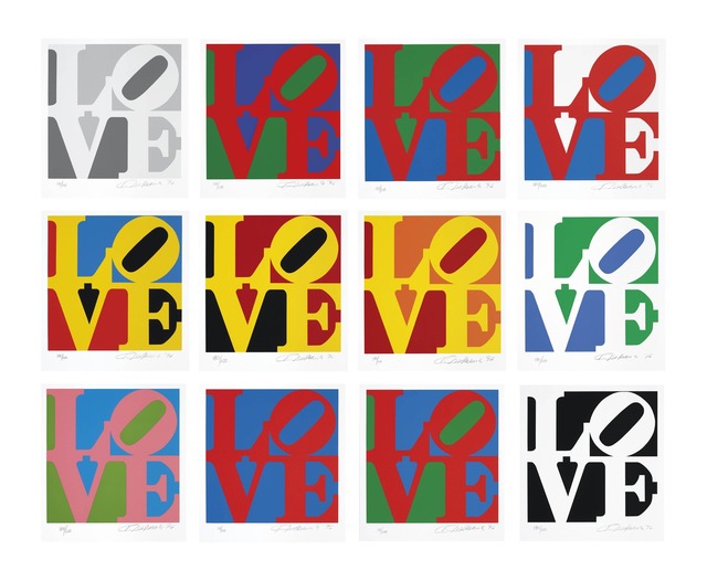 Robert Indiana, ‘The Book of Love’, 1997, David Benrimon Fine Art