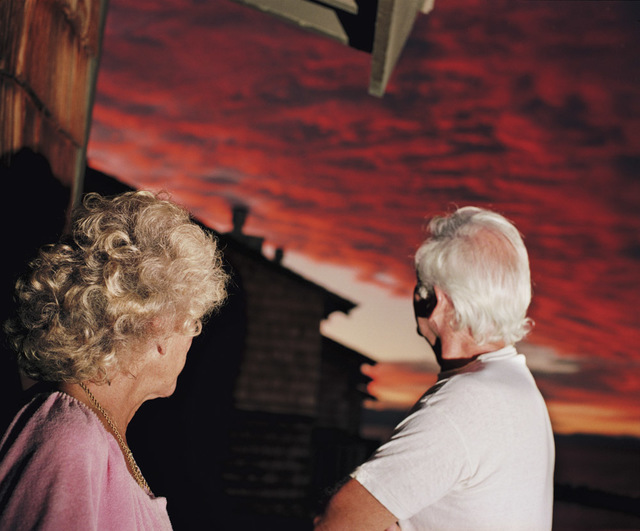 Larry Sultan, ‘Sunset, from the series Pictures from Home ’, 1989, Photography, Archival pigment print, Yancey Richardson Gallery