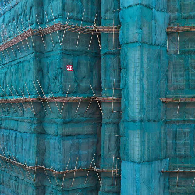 Peter Steinhauer, ‘Teal Cocoon, Hong Kong - 2011’, 2011, Contemporary by Angela Li