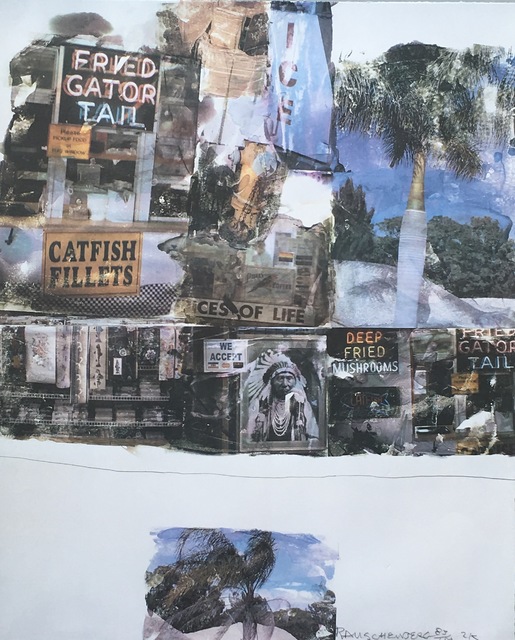 Robert Rauschenberg, ‘Catfish Tails’, 2000, Eckert Fine Art