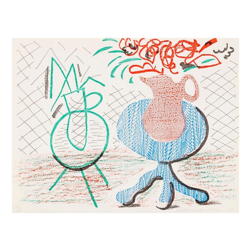 David Hockney - Jug on Table