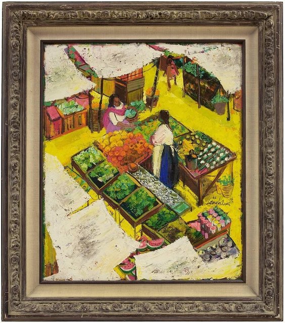Unknown, ‘Market Scene’, Mid-20th Century, Lions Gallery