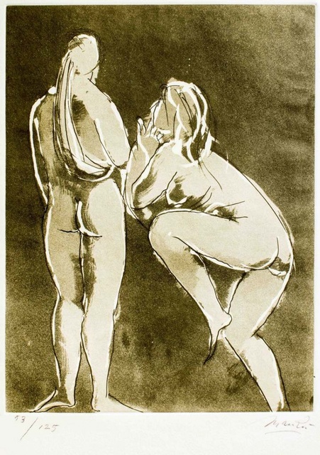 Giacomo Manzù, ‘Dancers’, 1970, Wallector