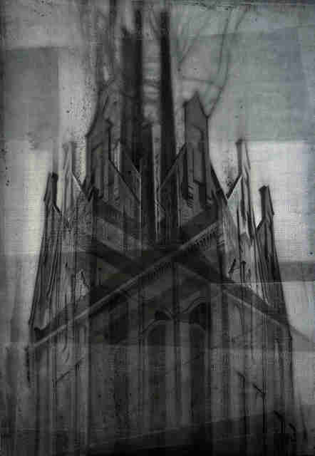 Daniel Rodríguez Collazo, ‘Untitled’, 2016, Painting, Charcoal, acrilyc on canvas, ArteMorfosis - Cuban Art Platform