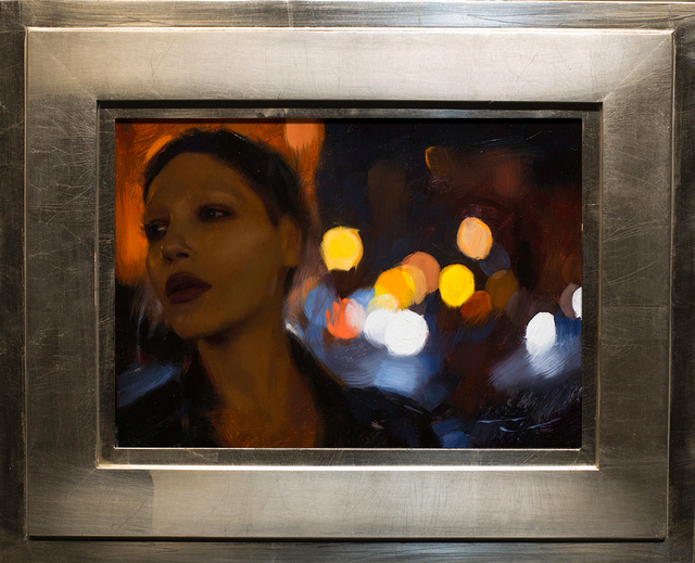 Casey Baugh, ‘Tug Of The Moon ’, 2015, Painting, Oil On Linen, ARCADIA CONTEMPORARY