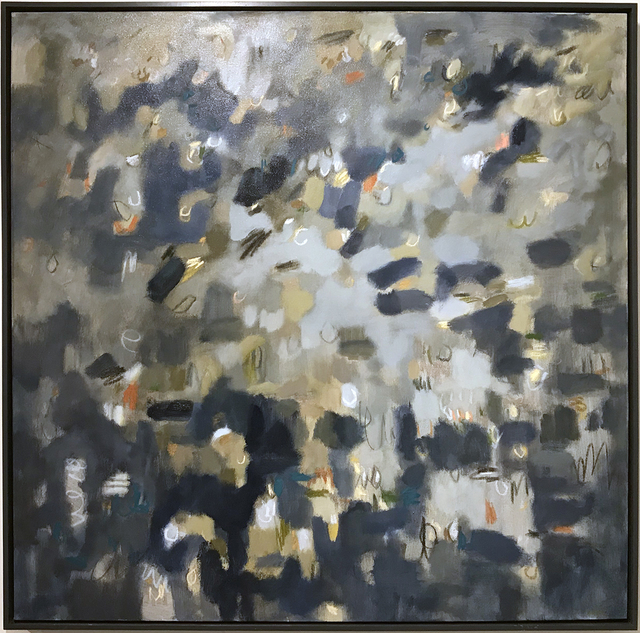 Linc Thelen, ‘Untitled’, 2019, Painting, Oil and pastel on canvas, Michele Mariaud Gallery