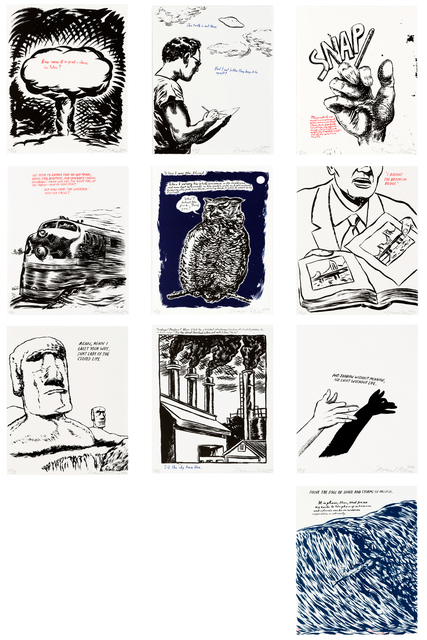 Raymond Pettibon, ‘Plots on Loan I’, 2000, Brooke Alexander, Inc.