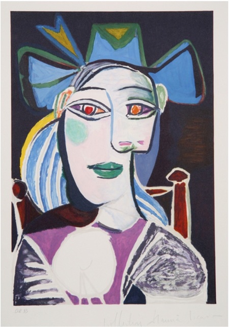 Pablo Picasso | Buste de Femme au Chapeau Bleu (1979-1982) | Artsy