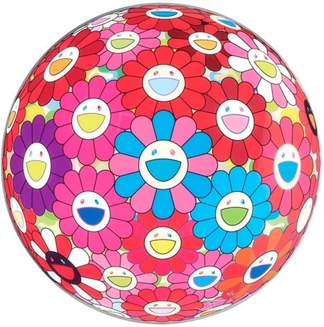 Takashi Murakami, ‘FLOWERBALL (3D) BLUE RED’, 2013, Marcel Katz Art