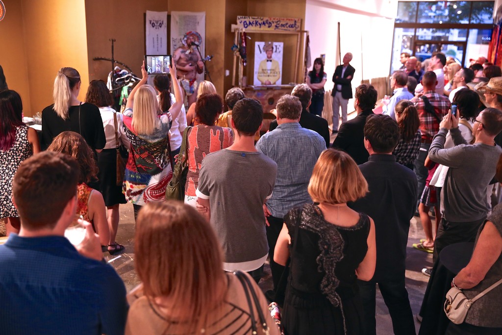 Larry Krone performance at gallery September 10th, 2015 Larry Krone performance at gallery September 10th, 2015