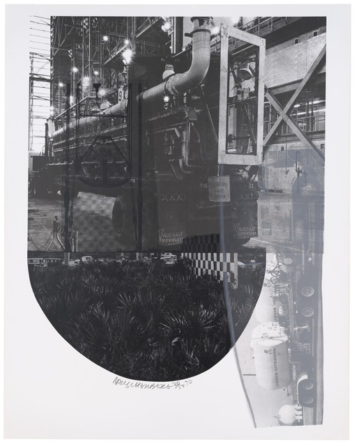 Robert Rauschenberg, ‘Tracks (Stoned Moon)’, 1970, San Francisco Museum of Modern Art (SFMOMA)