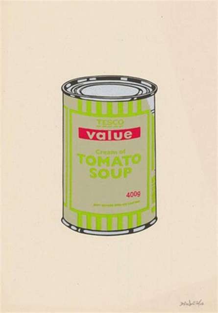 Banksy, ‘Soup Can (Sage Green)’, 2005, Contemporary Art Trader