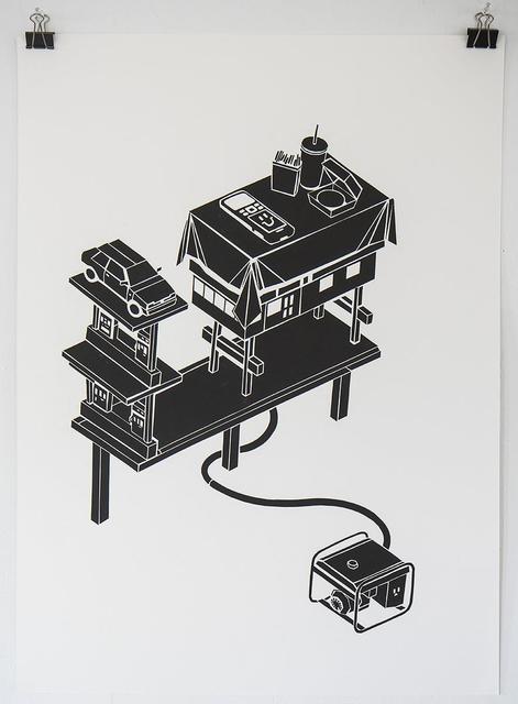 Olalekan Jeyifous, ‘Mobile Market’, 2016, 50 Golborne