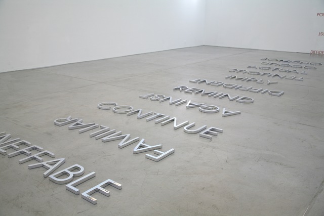 Robert Barry, ‘Word List’, 2009, Parra & Romero