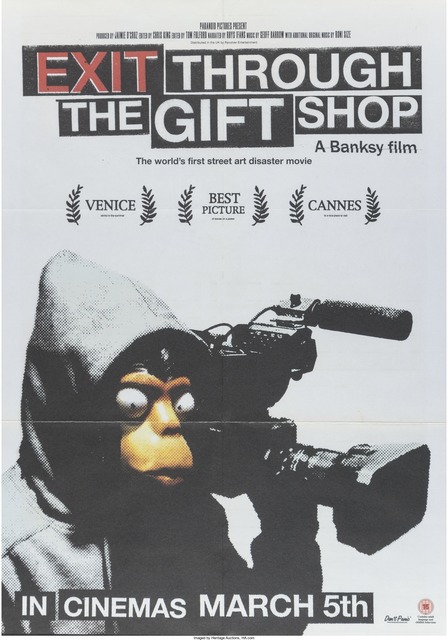Banksy, ‘Forgive Us Our Trespassing, promotional poster for Exit Through the Gift Shop’, Heritage Auctions