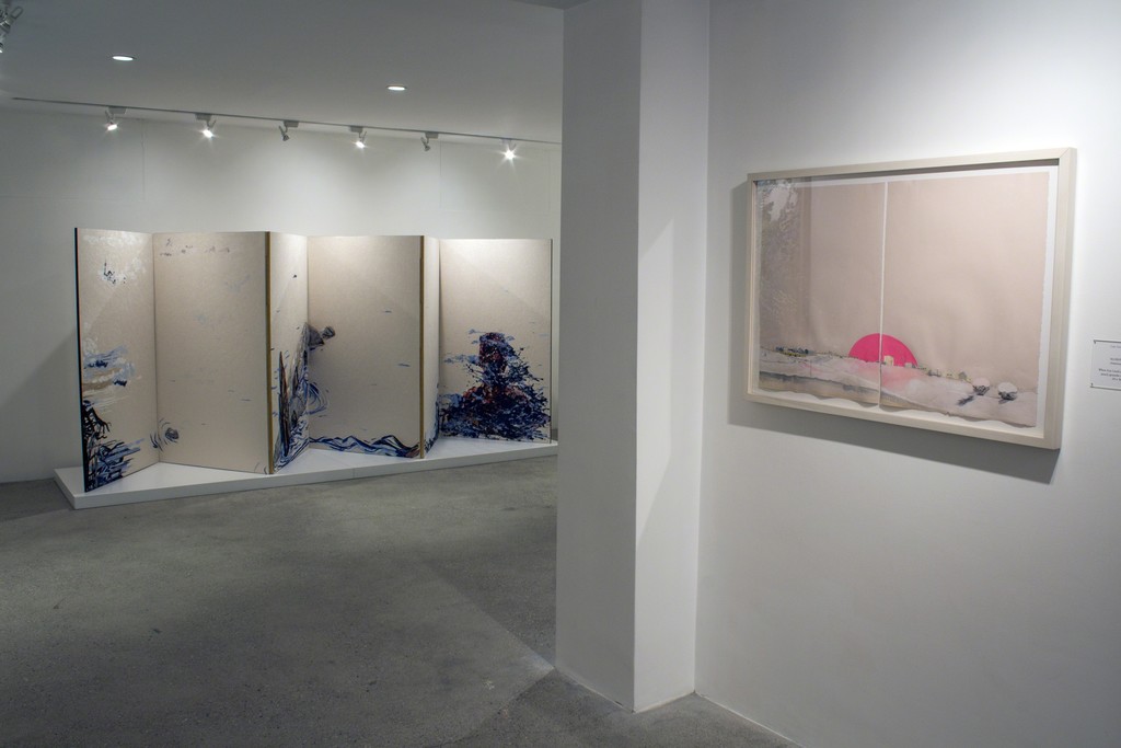 Daniel Heyman, The Japanese Screen Project: Distance, Byobu; Allison Bianco, Where Eva Lived Daniel Heyman, The Japanese Screen Project: Distance, Byobu; Allison Bianco, Where Eva Lived