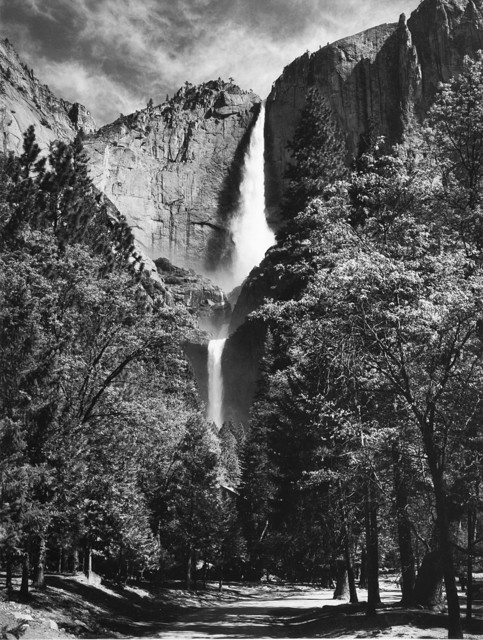 Ansel Adams Yosemite Falls Yosemite National Park California Artsy