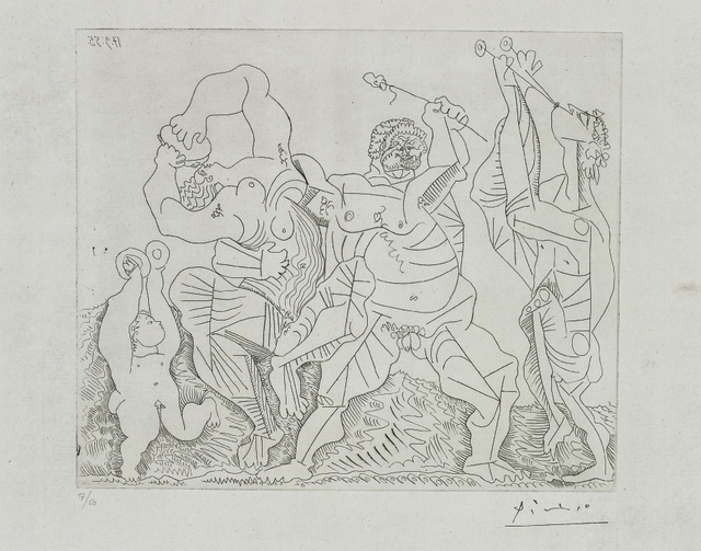 Pablo Picasso, ‘Scène bucolique avec Amour aux Castagnettes (Bucolic Scene with Cupid and Castanettes)’, 1955, Phillips