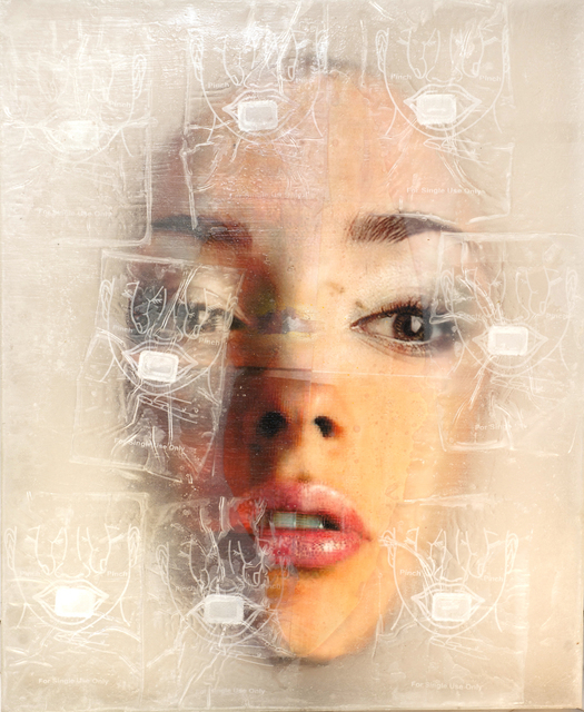 liu guangyun, ‘Untitled, "Plastic Surgery" series’, 2010, Painting, Mixed media on canvas, N2 Galería