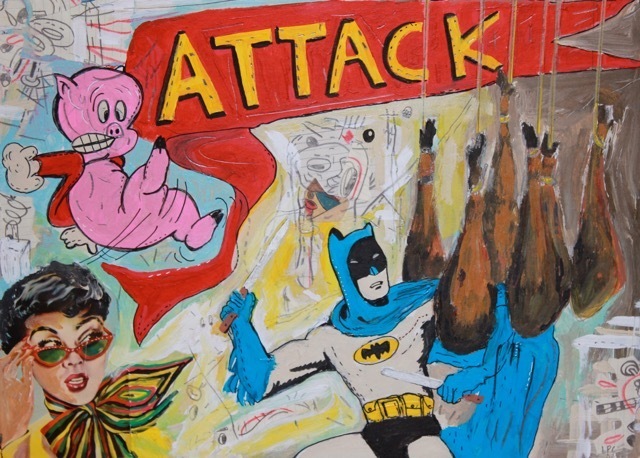 Luis Pérez Calvo, ‘Attack’, 2017, Blanca Soto Arte