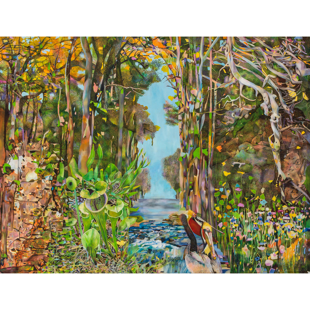 Joseph Ntensibe, ‘Tropical gardens’, 2018, PIASA