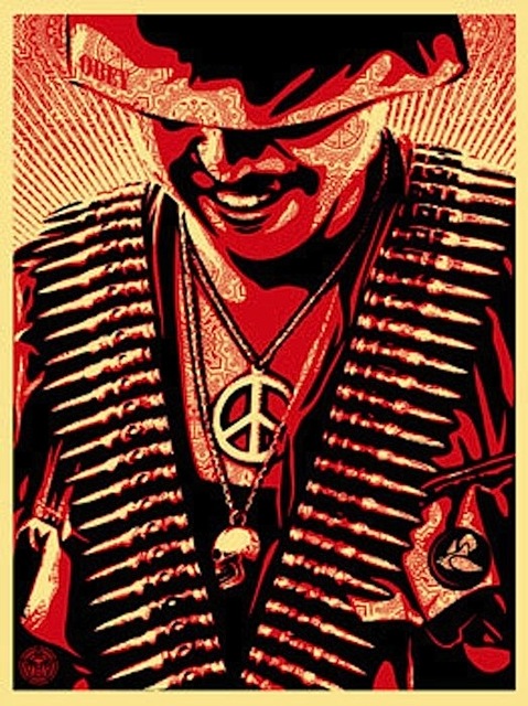 Shepard Fairey, ‘Duality of Humanity #1’, 2008, Gregg Shienbaum Fine Art
