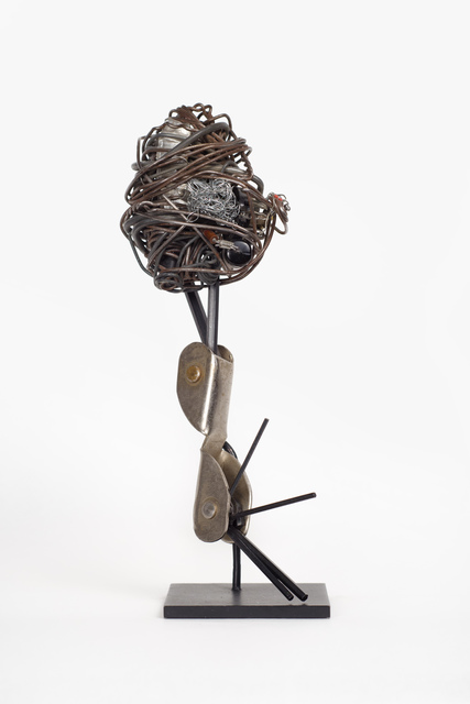Philadelphia Wireman, ‘Untitled (Wrench set form)’, c. 1970–75, Sculpture, Wire, found objects, Fleisher/Ollman