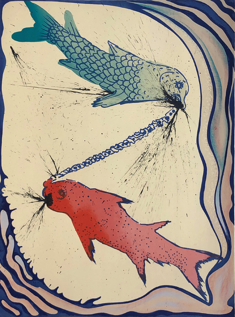 Salvador Dalí, ‘Signs of the Zodiac: Pisces’, 1967, Winchester Galleries