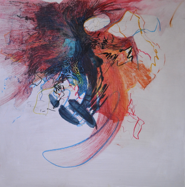 Emma C. Aspeling, ‘Until it changes ’, 2019, Painting, Mixed media on board, 99 Loop Gallery