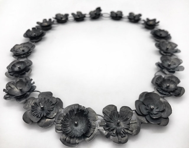 Lucia Massei, ‘A tarda sera’, 2020, Fashion Design and Wearable Art, Yellow gold, burnished silver, Galleria Antonella Villanova