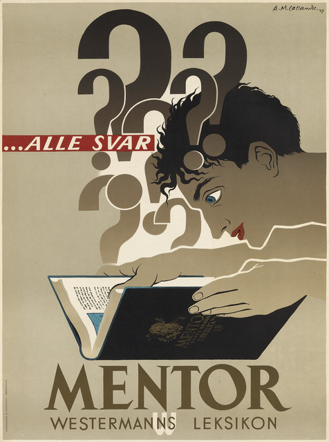Adolphe Mouron Cassandre, ‘MENTOR’, 1949, Swann Auction Galleries