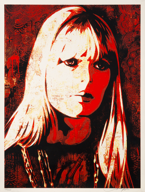 Shepard Fairey (OBEY), ‘Nico’, 2010, Julien's Auctions