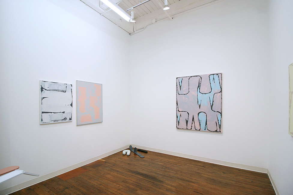 Installation view, Paul Erschen, Cloven, February 19 - March 25, 2017 Installation view, Paul Erschen, Cloven, February 19 - March 25, 2017