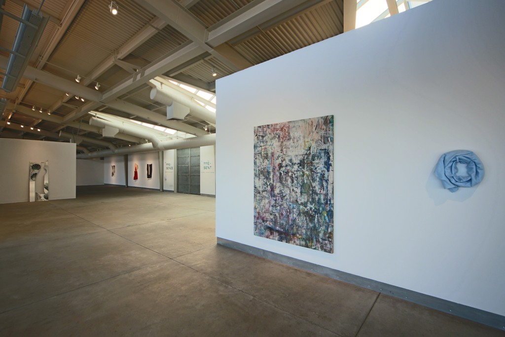 The Presence of the Present: Teresa Baker, Liam Everett, Leslie Shows; installation view. Photo: Jay Jones / di Rosa. The Presence of the Present: Teresa Baker, Liam Everett, Leslie Shows; installation view. Photo: Jay Jones / di Rosa.
