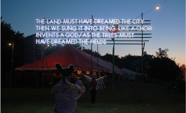 Robert Montgomery, ‘Secret Garden Party Poem 2 ’, 2014, Mannerheim Gallery