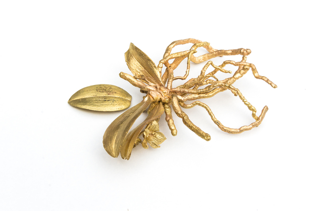 Jo Coupe, ‘Rarefied (Phalaenopsis lobii)’, 2008, Sculpture, 18ct solid gold, WORKPLACE