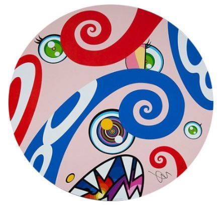 Takashi Murakami, ‘We Are The Square Jocular Clan (Rainbow) (9)’, 2018, Print, Offset lithograph, Lougher Contemporary