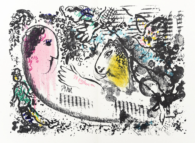 Marc Chagall, ‘Reverie’, 1969, Print, Color lithograph, Hans den Hollander Prints