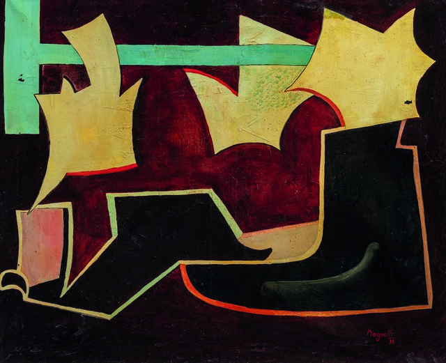 Alberto Magnelli, ‘Sans titre’, 1936, Painting, Oil on canvas, Leclere