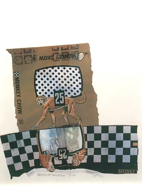 Robert Rauschenberg, ‘Chow Bags - Monkey Chow’, 1977, Gregg Shienbaum Fine Art