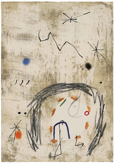 Joan Miró, ‘Maquette for: Persontage i Estels VI’, 1979, Christie's