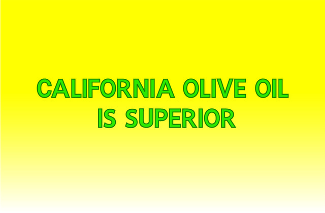 D'Ette Nogle, ‘Banner (California Olive Oil is Superior)’, 2015, Clifton Benevento