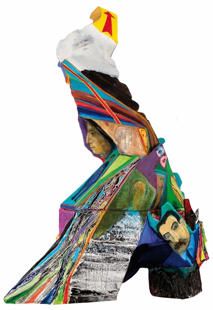 Luis Felipe Noe, ‘Proyecto de monumento a la humanidad’, 2015, Galería Rubbers Internacional