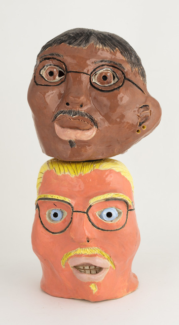 Gerald Wiggins, ‘Jerald and George’, 2018, Sculpture, Glazed ceramic, Creativity Explored