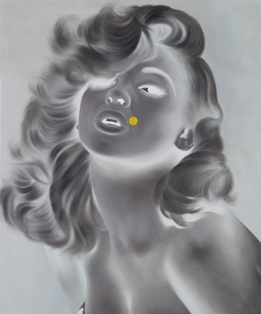 Tim Sullivan, ‘White Shadow (Jayne with Yellow Dot)’, 2014, Collectors Contemporary