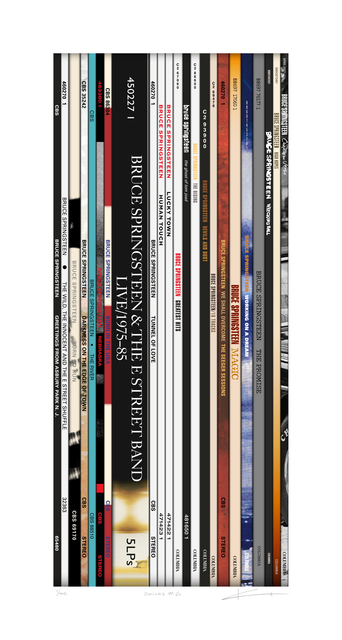 Keith Haynes, ‘Spines #6 - Bruce Springsteen’, N/A, Gallery Different